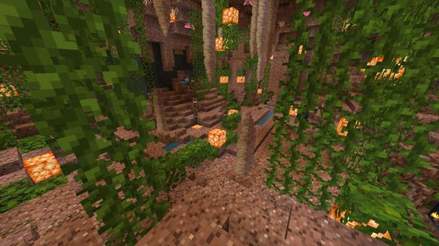 Screenshot of the Minecraft Bedrock Marketplace product Adrax created by RareLoot.