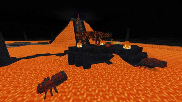 Screenshot of the Minecraft Bedrock Marketplace product Adrax created by RareLoot.