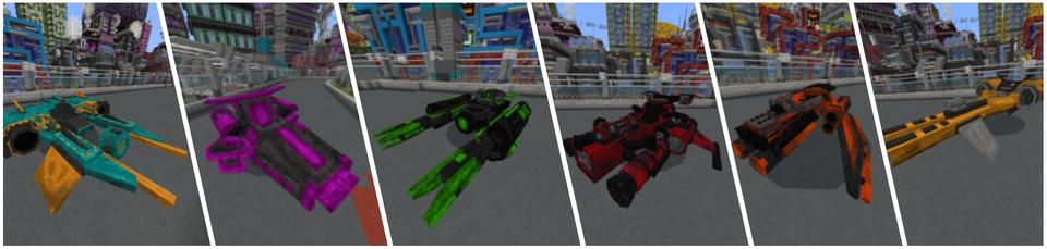 Panorama of the Minecraft Bedrock Marketplace product Advanced Spaceships created by RareLoot.