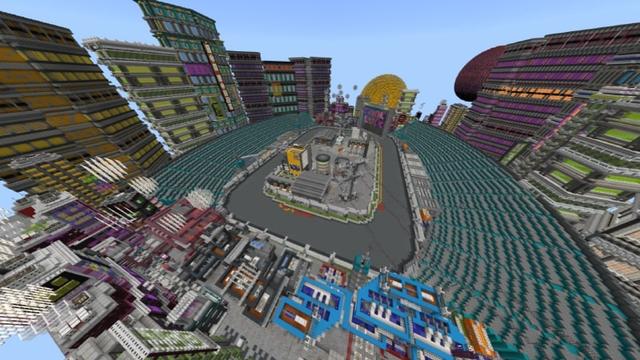 Screenshot of the Minecraft Bedrock Marketplace product Advanced Spaceships created by RareLoot.