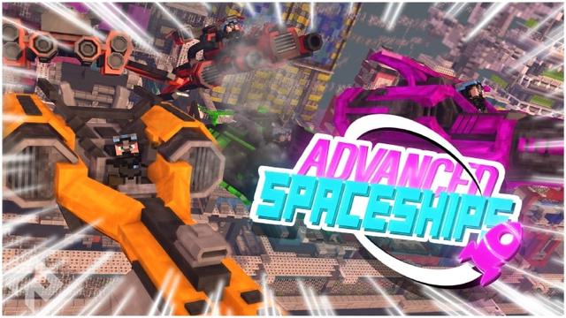Thumbnail of the Minecraft Bedrock Marketplace product Advanced Spaceships created by RareLoot.