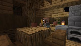 Screenshot of the Minecraft Bedrock Marketplace product Advanced Village created by RareLoot.