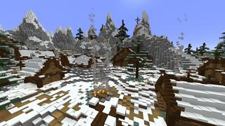 Screenshot of the Minecraft Bedrock Marketplace product Adventure in Viking Village created by RareLoot.