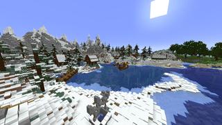 Screenshot of the Minecraft Bedrock Marketplace product Adventure in Viking Village created by RareLoot.