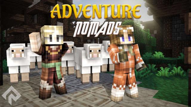 Thumbnail of the Minecraft Bedrock Marketplace product Adventure Nomads created by RareLoot.