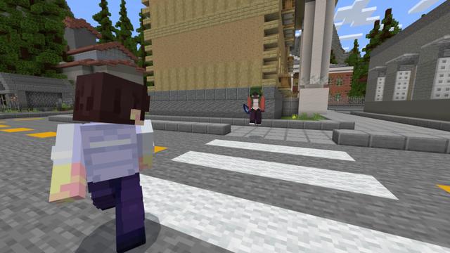 Screenshot of the Minecraft Bedrock Marketplace product Alien Among Us created by RareLoot.