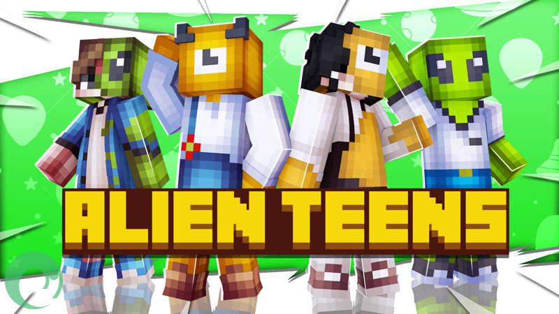 Alien Teens by RareLoot | CHUNK - Minecraft Bedrock Marketplace Explorer