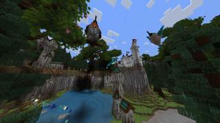 Screenshot of the Minecraft Bedrock Marketplace product Amazing Parkour Biomes created by RareLoot.