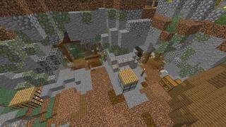 Screenshot of the Minecraft Bedrock Marketplace product Amethyst Mine created by RareLoot.