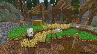 Screenshot of the Minecraft Bedrock Marketplace product Amethyst Mine created by RareLoot.