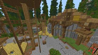 Screenshot of the Minecraft Bedrock Marketplace product Amethyst Mine created by RareLoot.