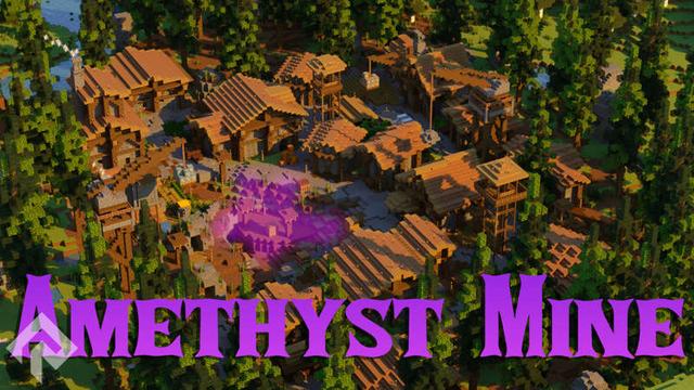 Thumbnail of the Minecraft Bedrock Marketplace product Mine d'améthyste created by RareLoot.