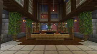 Screenshot of the Minecraft Bedrock Marketplace product Ancient Flying Castle created by RareLoot.