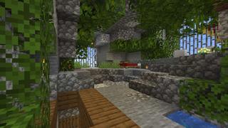 Screenshot of the Minecraft Bedrock Marketplace product Ancient Flying Castle created by RareLoot.