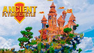 Thumbnail of the Minecraft Bedrock Marketplace product Ancient Flying Castle created by RareLoot.