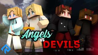 Thumbnail of the Minecraft Bedrock Marketplace product Angels vs Devils created by RareLoot.