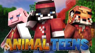 Thumbnail of the Minecraft Bedrock Marketplace product Animal Teens created by RareLoot.
