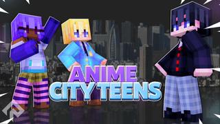 Thumbnail of the Minecraft Bedrock Marketplace product Anime City Teens created by RareLoot.