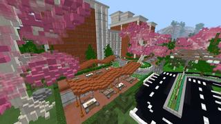 Screenshot of the Minecraft Bedrock Marketplace product Anime High School created by RareLoot.