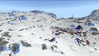 Screenshot of the Minecraft Bedrock Marketplace product Antarctica+ created by RareLoot.
