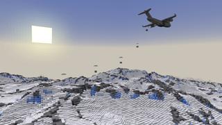 Screenshot of the Minecraft Bedrock Marketplace product Antarctica+ created by RareLoot.