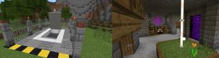 Panorama of the Minecraft Bedrock Marketplace product Anti Monster Bunker created by RareLoot.