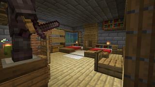 Screenshot of the Minecraft Bedrock Marketplace product Anti Monster Bunker created by RareLoot.