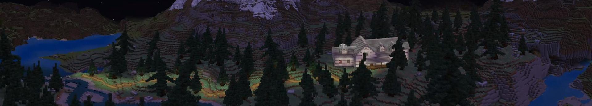 Panorama of the Minecraft Bedrock Marketplace product Apocalypse Base created by RareLoot.