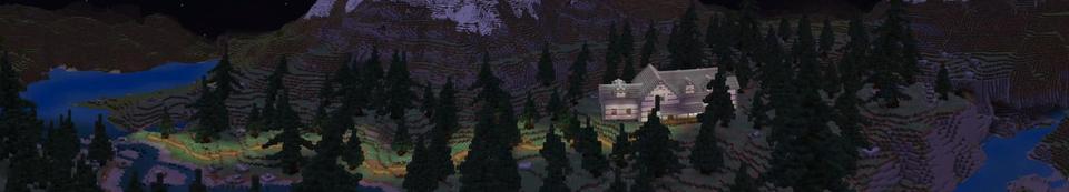 Panorama of the Minecraft Bedrock Marketplace product Apocalypse Base created by RareLoot.