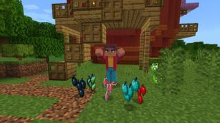 Screenshot of the Minecraft Bedrock Marketplace product Apples+ created by RareLoot.