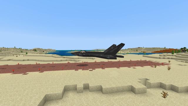 Screenshot of the Minecraft Bedrock Marketplace product Area 51 created by RareLoot.