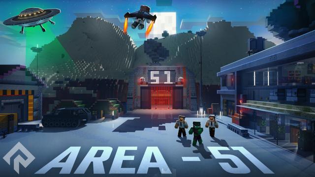 Thumbnail of the Minecraft Bedrock Marketplace product Area 51 created by RareLoot.