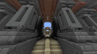 Screenshot of the Minecraft Bedrock Marketplace product Arena Resort created by RareLoot.