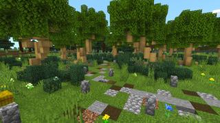 Screenshot of the Minecraft Bedrock Marketplace product Around the Windmill created by RareLoot.