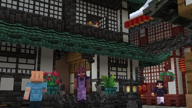 Screenshot of the Minecraft Bedrock Marketplace product AsianCraft Building Add-On created by RareLoot.