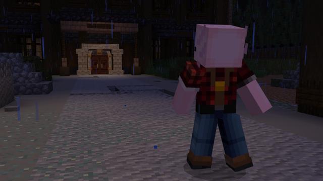 Screenshot of the Minecraft Bedrock Marketplace product At Nightfall created by RareLoot.