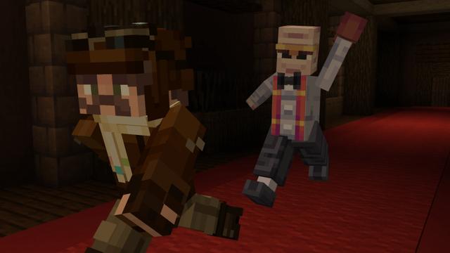 Screenshot of the Minecraft Bedrock Marketplace product At Nightfall created by RareLoot.