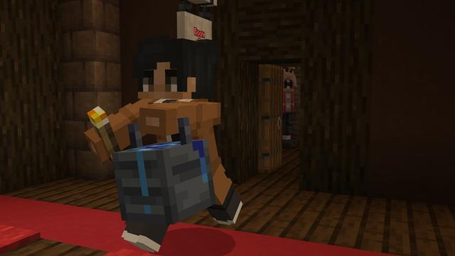 Screenshot of the Minecraft Bedrock Marketplace product At Nightfall created by RareLoot.