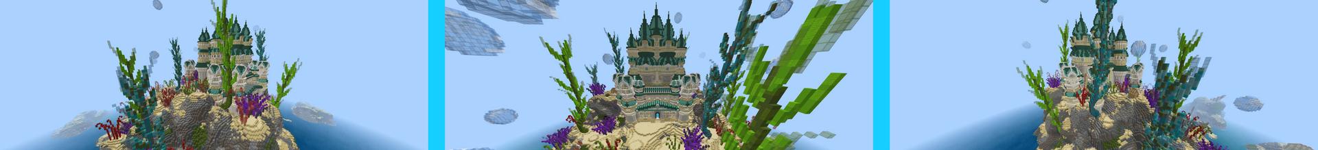 Panorama of the Minecraft Bedrock Marketplace product Atlantis created by RareLoot.