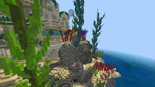 Screenshot of the Minecraft Bedrock Marketplace product Atlantis created by RareLoot.