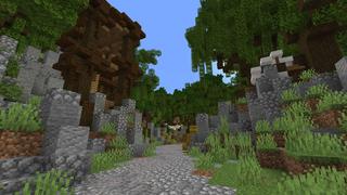 Screenshot of the Minecraft Bedrock Marketplace product Bandit Camp created by RareLoot.