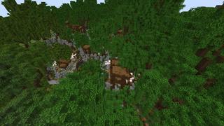 Screenshot of the Minecraft Bedrock Marketplace product Bandit Camp created by RareLoot.