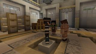 Screenshot of the Minecraft Bedrock Marketplace product Bank Heist created by RareLoot.