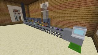 Screenshot of the Minecraft Bedrock Marketplace product Bank Simulator created by RareLoot.