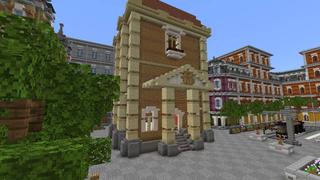 Screenshot of the Minecraft Bedrock Marketplace product Bank Simulator created by RareLoot.