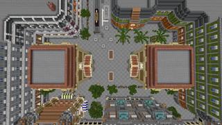 Screenshot of the Minecraft Bedrock Marketplace product Bank Simulator created by RareLoot.