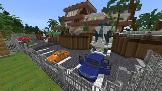 Screenshot of the Minecraft Bedrock Marketplace product Beach Mansion created by RareLoot.