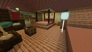 Screenshot of the Minecraft Bedrock Marketplace product Beach Mansion created by RareLoot.