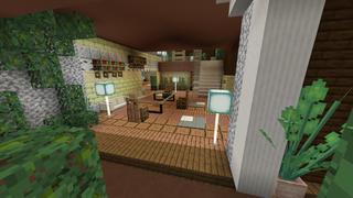 Screenshot of the Minecraft Bedrock Marketplace product Beach Mansion created by RareLoot.