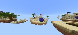 Panorama of the Minecraft Bedrock Marketplace product Bedwars 1V1 created by RareLoot.